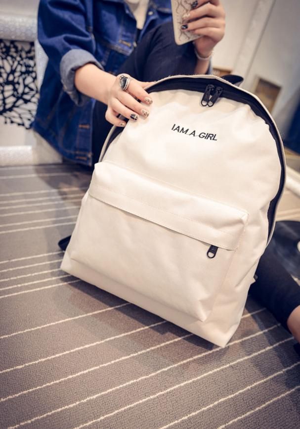 2020 Simple Fashion Unisex Women Canvas Rucksack Backpack School Book Shoulder Bag backpacks for teenage girls Dropshipping