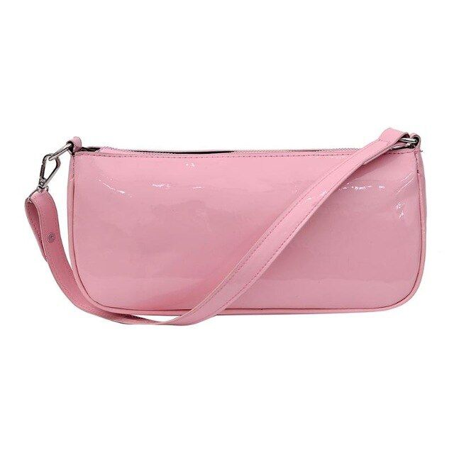Retro France Armpit Bag For Women Fashion Baguette Bag Casual Solid Color Mini Handbags Advanced PU Shoulder Bag Ladies Totes
