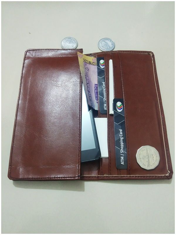 Fashion Business Casual Men Long Wallet