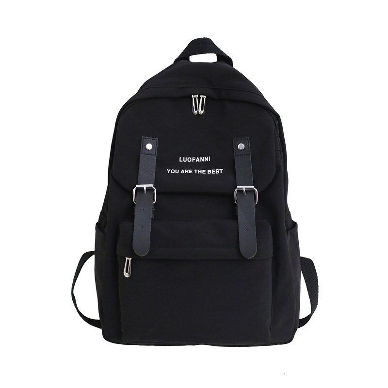 Waterproof Nylon Backpack for Women Shoulder Bag Anti-theft Travel Bagpack Large Capacity School Bags for Teenage Girls MD0200