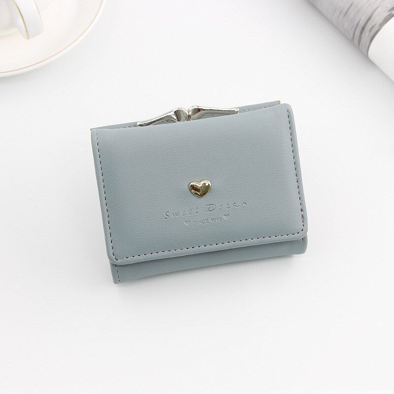 New Women's Wallet Short Cartoon Cute Zero Wallet Coin Purses Bag Girl Small Lady Wallet Cardholder