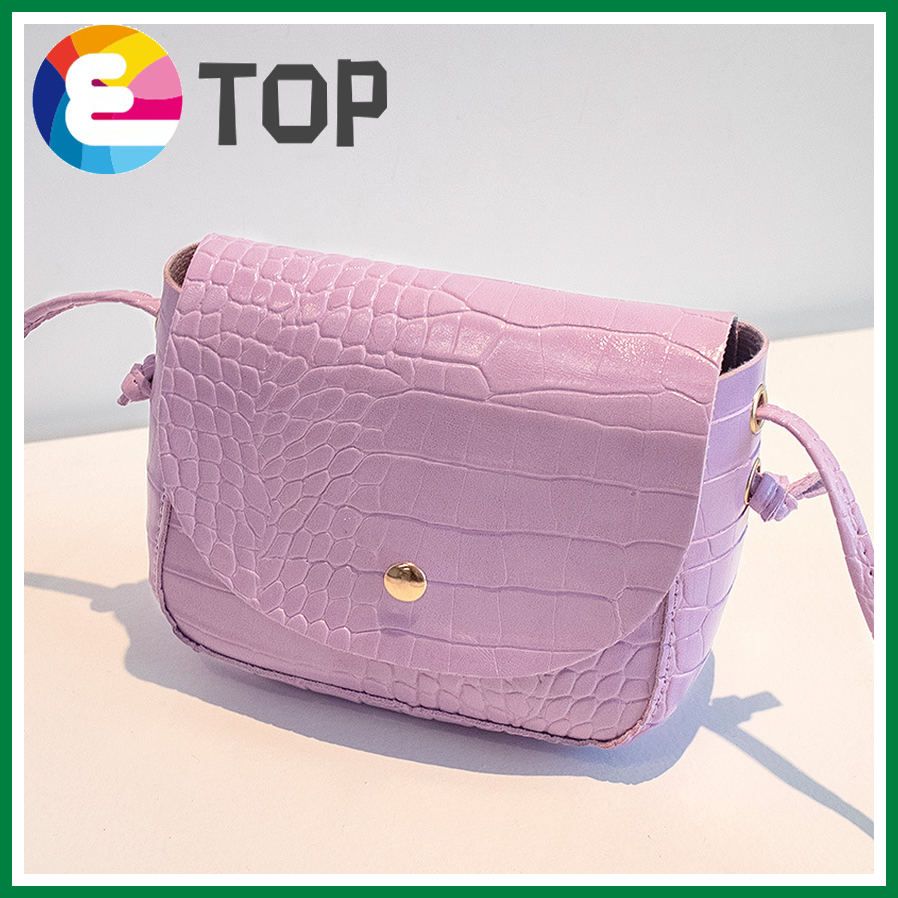 Bag female summer and autumn style Korean ladies fashion bag shoulder diagonal crocodile pattern shell bag