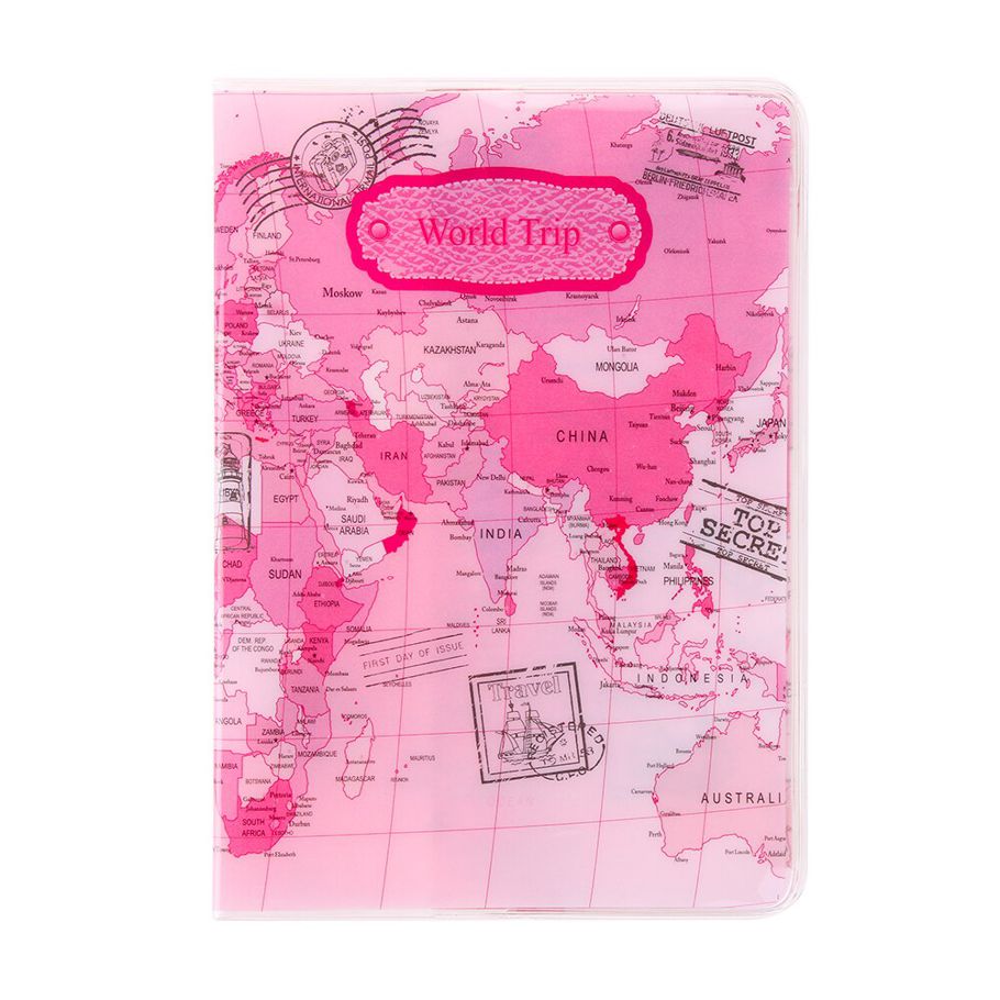 Travel Passport Holder Document Card Cute Cartoon Passport Case Cover Credit Card Protect Cover Card Wallet Travel Accessories