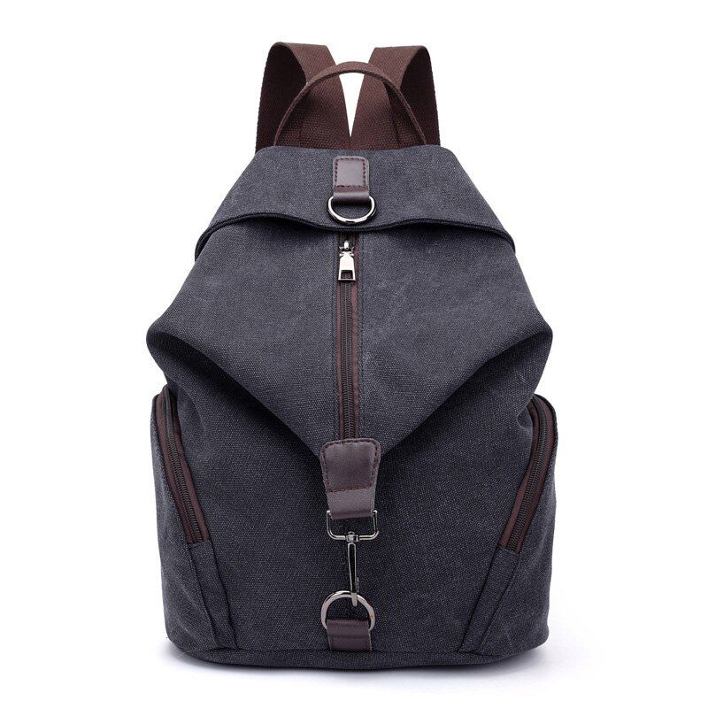 Canvas Backpack for Travel Bagpack Women Fashion Backbag Woman Back Pack College Backpacks for Girls Denim Bag Daypack Female