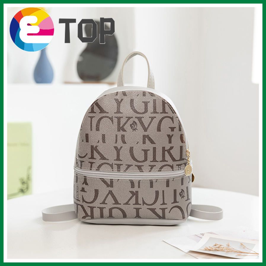 Women's bags, new letters, digital printing, backpacks, fashion bags, small bags