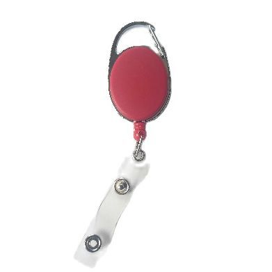 ID Card Key Chain Retractable Pull Badge Reel Recoil Belt Key Ring Chain Clips Name Tag Card Badge Yoyo Ski Pass Holder Reels - Blue