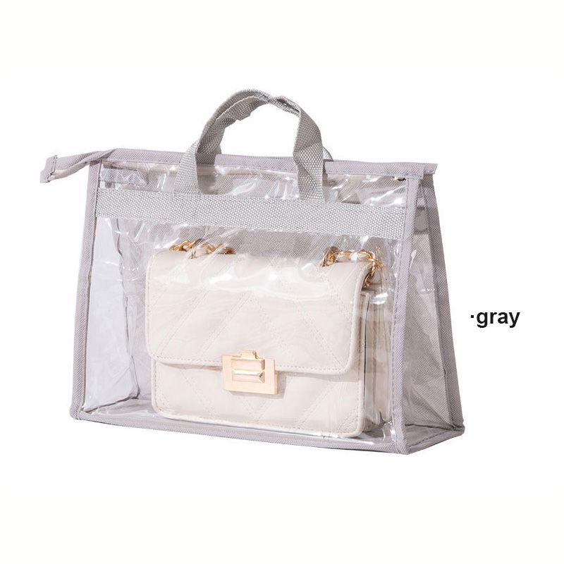 Breathable moisture-proof bag dustproof bag wardrobe sealed leather bag protective finishing storage bag transparent