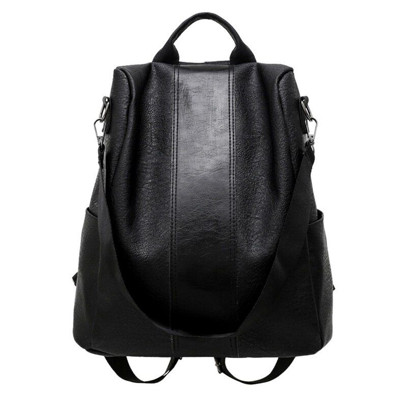 SHUJIN 2020 Fashion Women Backpacks PU Leather Backpack Shoulder Bags Daypack For Women Female Rucksack Feminine Mochila