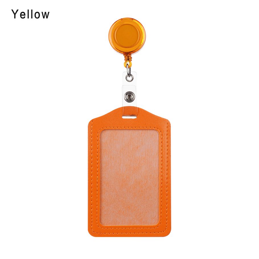 New No Zipper Safety Worker Offi Supplies ID Card Holder Badge Case Protective Shell
