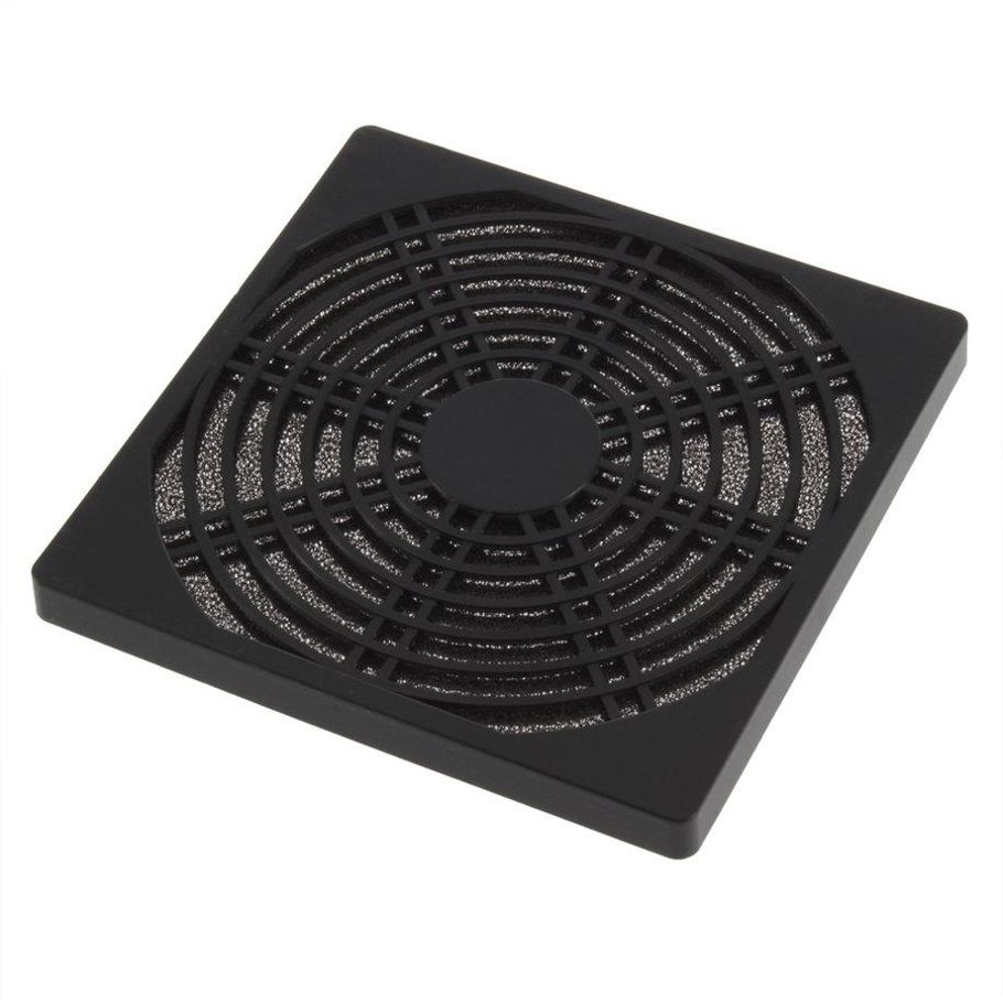 Dustproof 120mm Case Fan Dust Filter Guard Grill Protector Cover PC Computer-Black