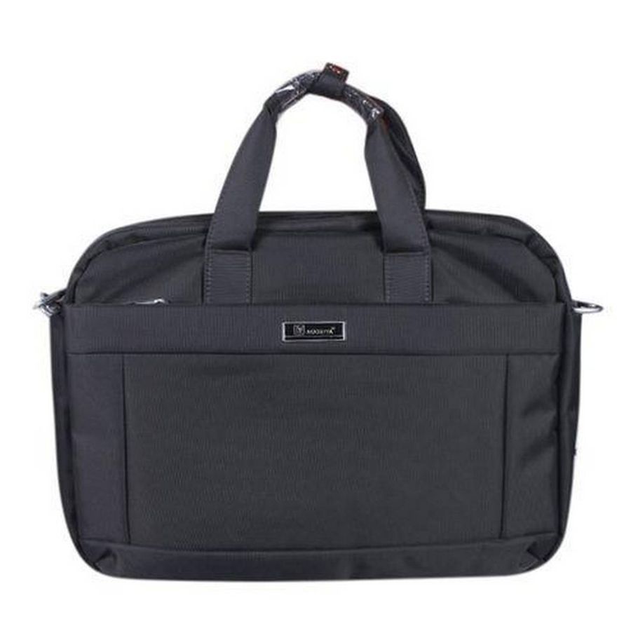 Black Polyester Office Bag For Men