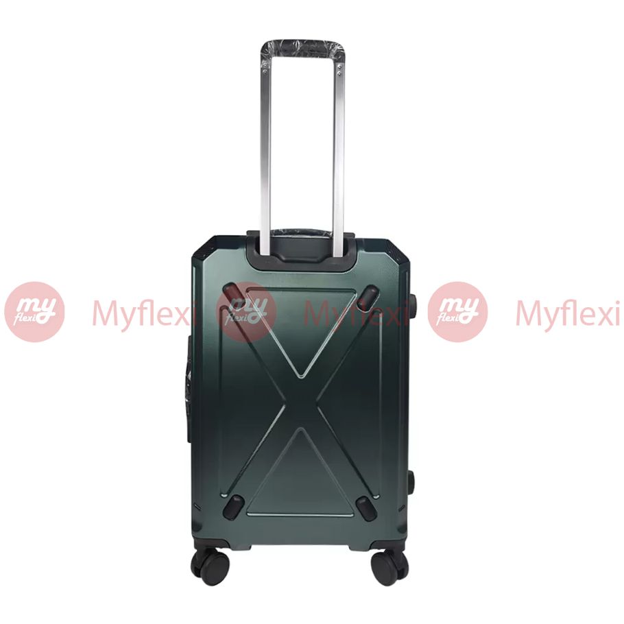 20 inch Polycarbonate Hard Suitcase By Travel Gear - Green
