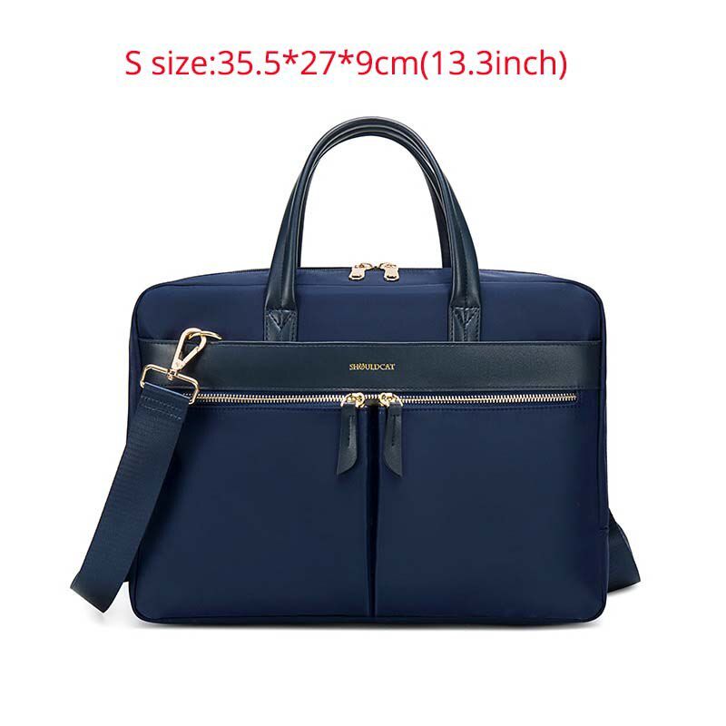 Women Men Briefcase Bag  Business Document Organizer Ipad Tote Bag Laptop Handbag Large Capacity Computer Shoulder bag