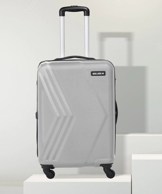 Medium Check-in Suitcase (63 cm) - Arrow - Silver