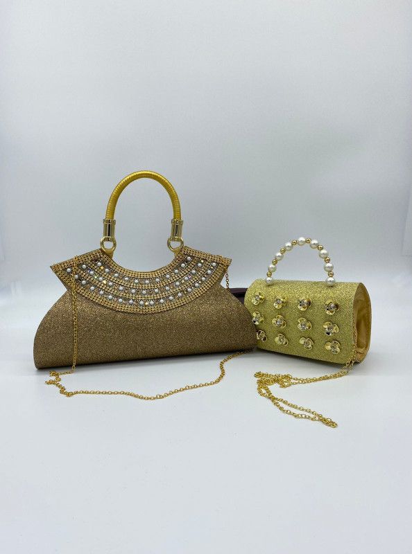 Party Gold Clutch  (Pack of: 2)