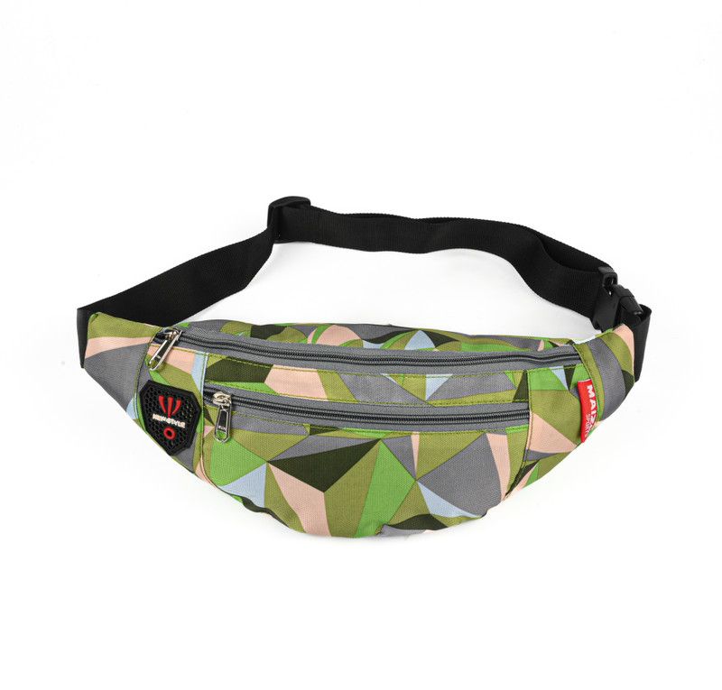 MAIZO Waist Bag/ Fanny Pack/ Travel Pouch/ Boys & Girls with adjustable straps (Camo) Waist Bag  (Green)
