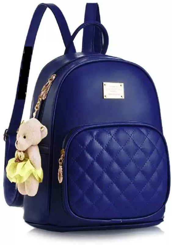 women ladies girsl college girls bacpack for school tuition college office metro 15 L Backpack  (Blue)