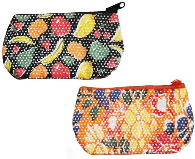 Women Multicolor Coin Purse  (Pack of 2)
