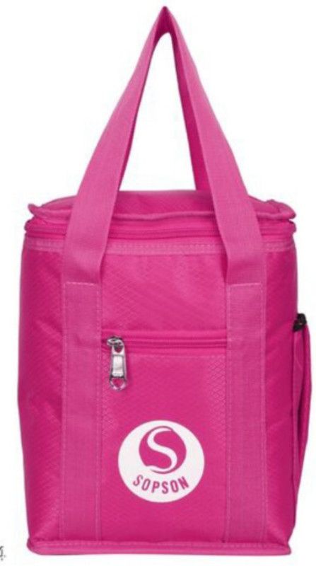sopson tuff and stylish lunch bag Waterproof Lunch Bag  (Pink, 5 L)