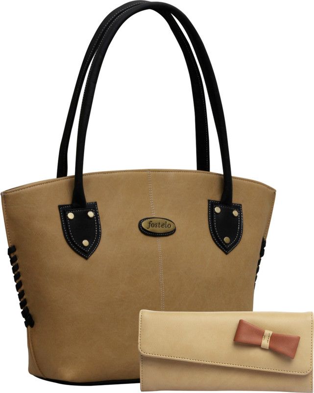 Women Brown, Black Shoulder Bag - Extra Spacious  (Pack of: 2)