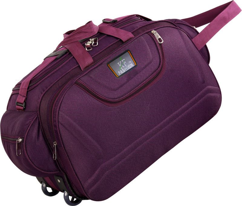 60 L Strolley Duffel Bag - 60L ,Duffel,TRAVEL BAG -Purple- best Capacity.. - Purple - Large Capacity
