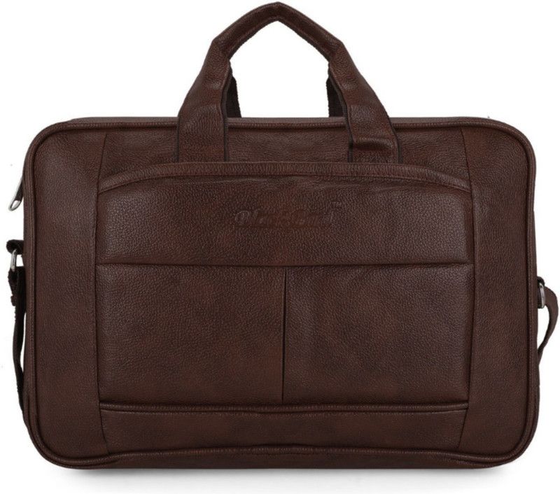 BlackBird Messenger bags for men Faux Leather side style Handbags with Laptop Sleeve Waterproof Messenger Bag  (Brown, 10 L)