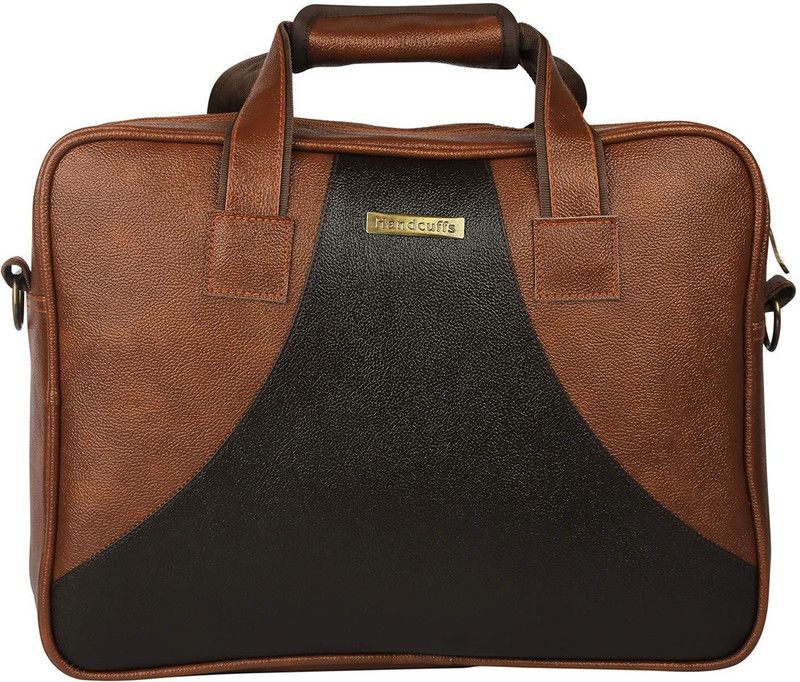 Men Brown, Black Messenger Bag - Extra Spacious