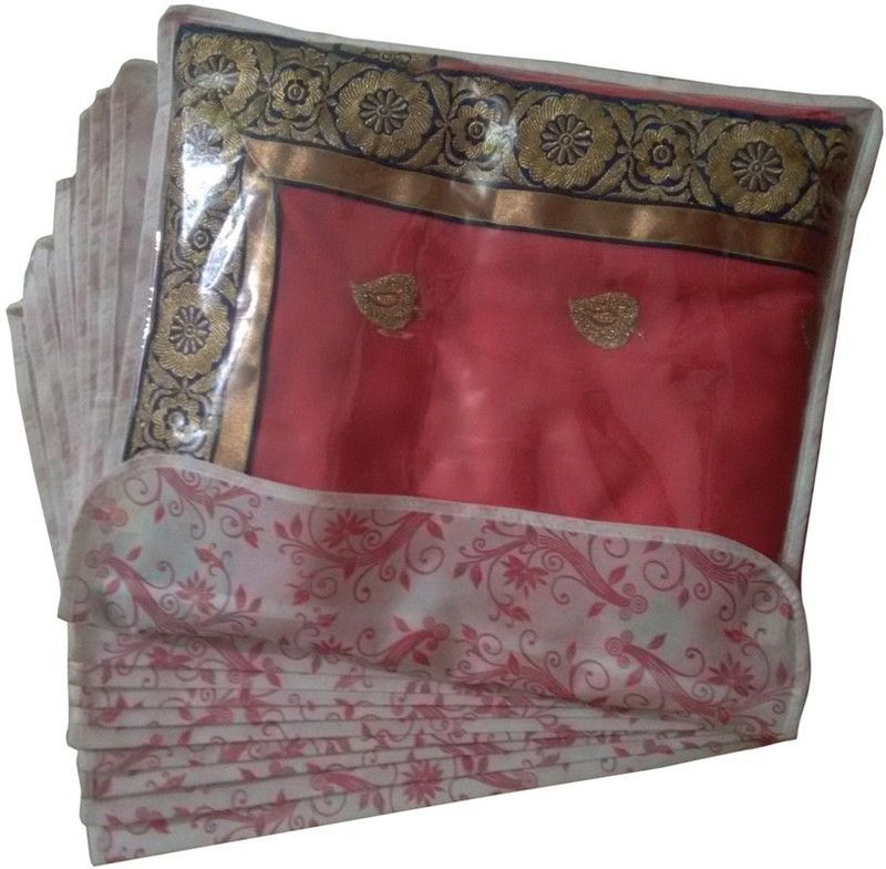 Fashion Bizz Designer Saree Cover-12 Pcs Combo SC-FLP  (Multicolor)