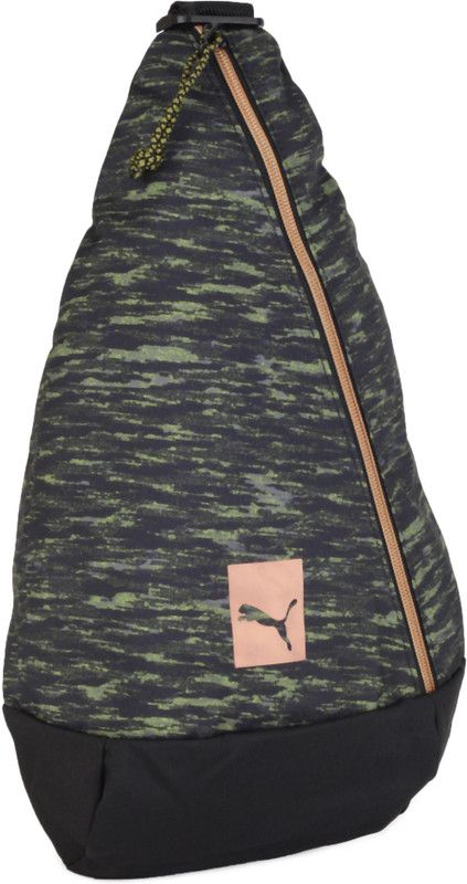 Small 2 L Backpack Prime X-Body Bag  (Green, Black)