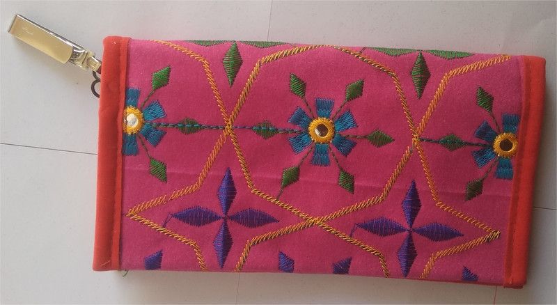 Casual Pink Clutch