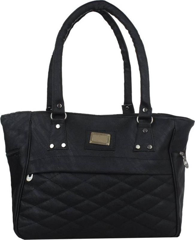 Girls Black Hand-held Bag - Extra Spacious