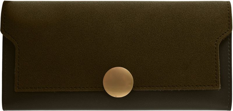 Casual, Party, Formal Green Clutch - Mini