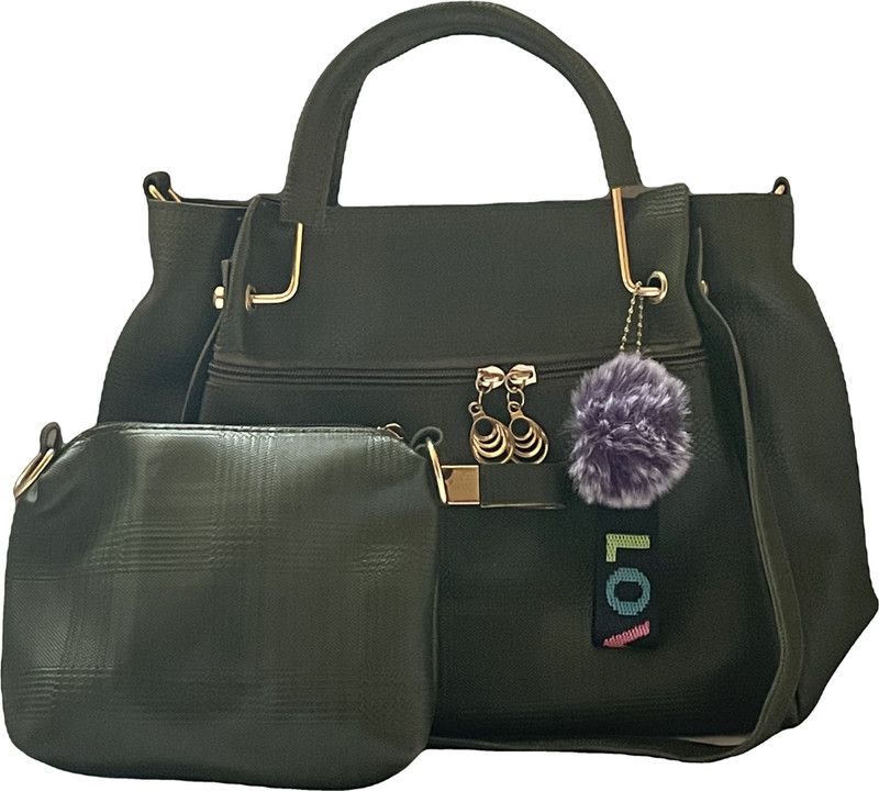 R-WAYS Messenger Bag & Wallet Combo  (Green)