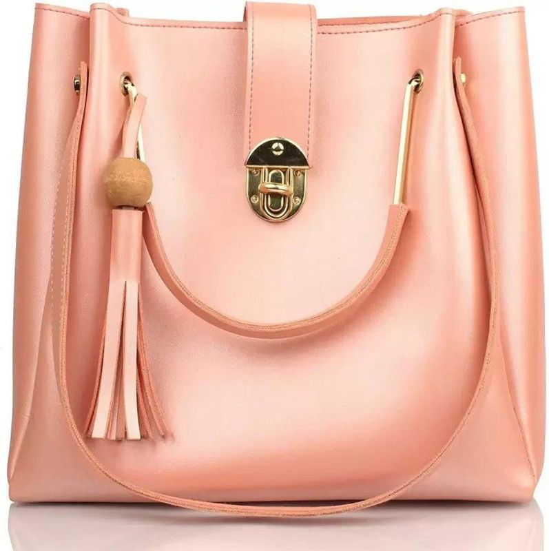 Girls Pink Hand-held Bag