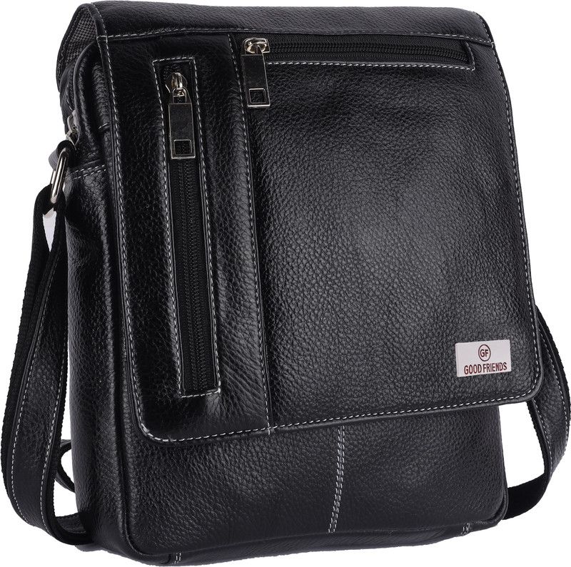Black Men Sling Bag - Medium
