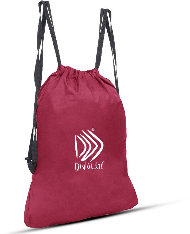 Small 19 L Backpack Daypack, Drawstring bags, Gym bag, Sport bags Rucksack  (Red)