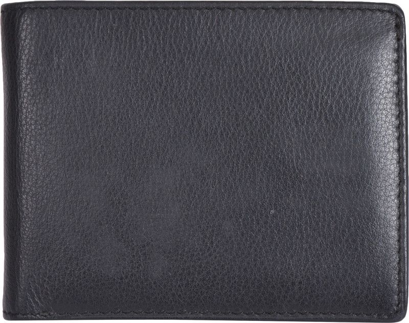 Boys Brown, Black Genuine Leather Wallet - Mini  (13 Card Slots)