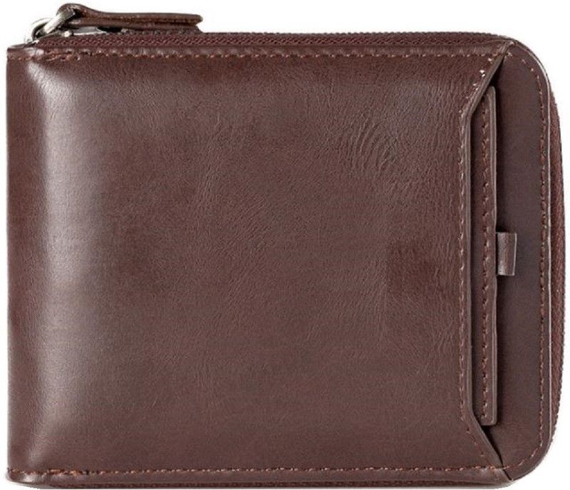Men Purple Artificial Leather Wallet - Regular Size  (11 Card Slots)