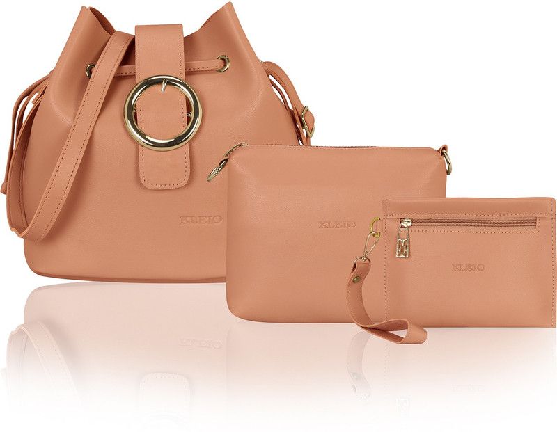 Brown Women Sling Bag - Extra Large  (Pack of 3)