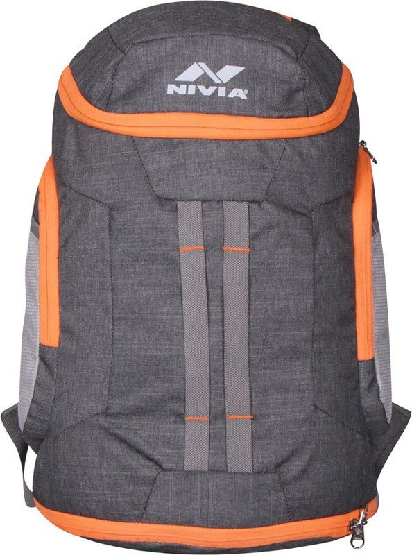 Medium 24 L Backpack ULTRA  (Grey, Orange)