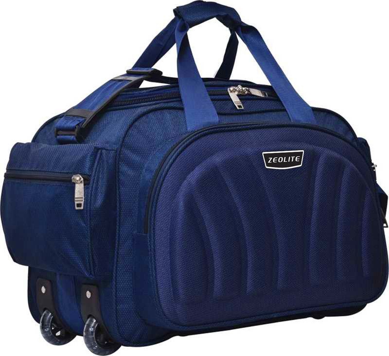 22 inch/ 55 cm Lightweight Waterproof Luggage Travel Duffel Bag with wheels Duffel With Wheels (Strolley)