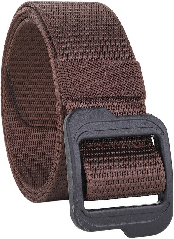 Men Brown Nylon Belt