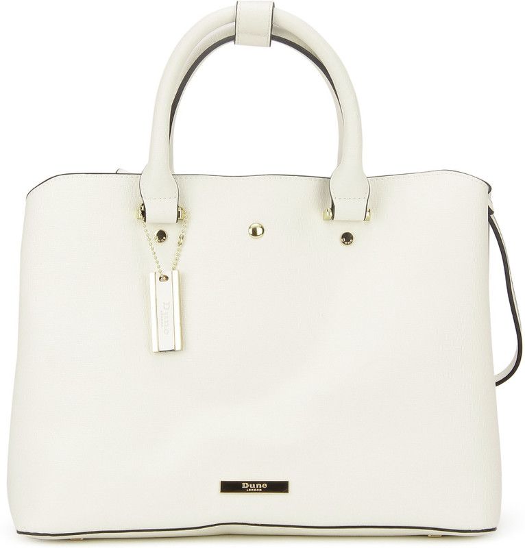Women White Hand-held Bag - Extra Spacious