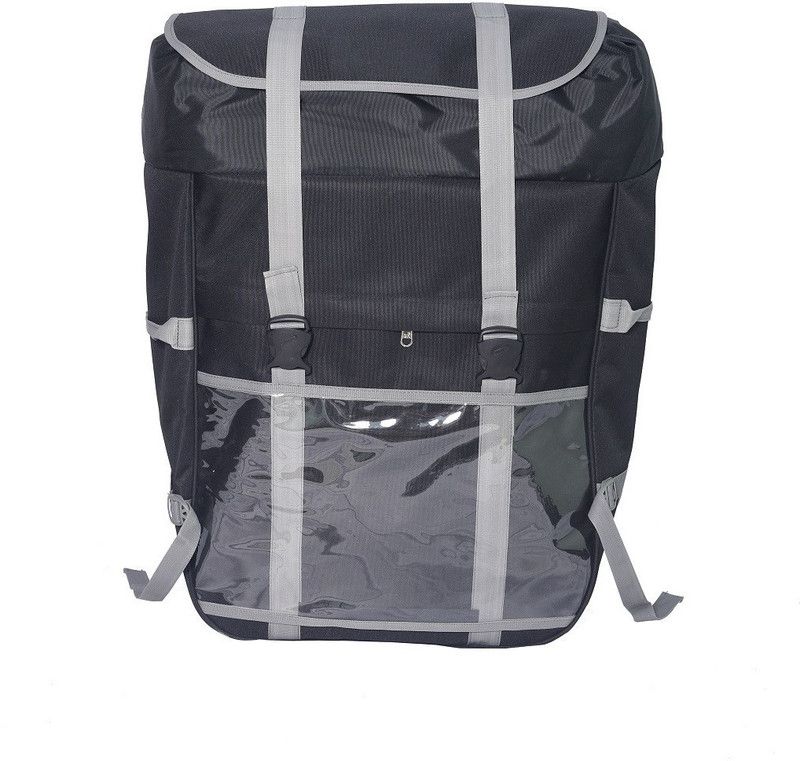 Black Grocery/Ecommerce/Parcel/Courier/Logistics Delivery Bag 112 L No Backpack  (Black)