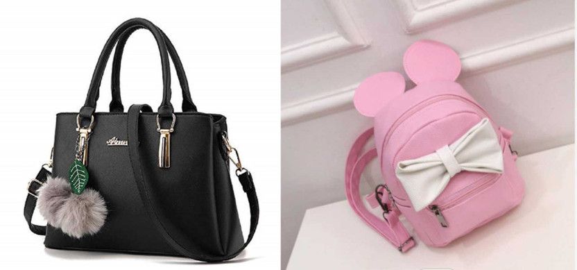 Women Pink, Black Messenger Bag  (Pack of: 2)
