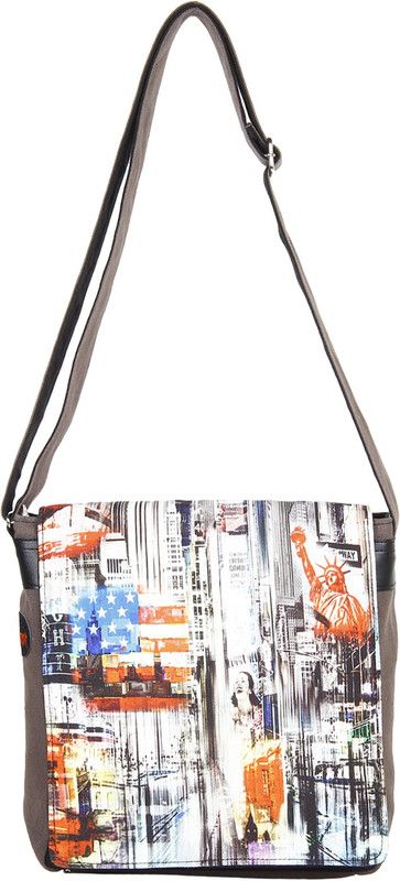 Multicolor Women Sling Bag - Extra Large