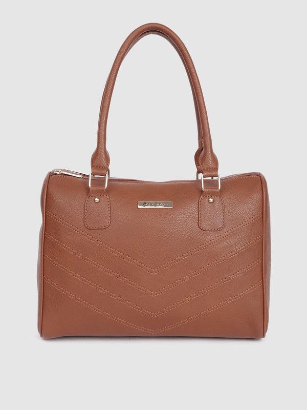 Women Tan Handbag - Extra Spacious