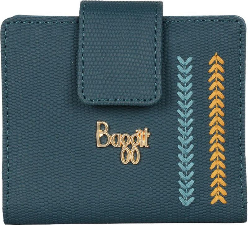 Women Casual Green Artificial Leather Wallet  (4 Card Slots)