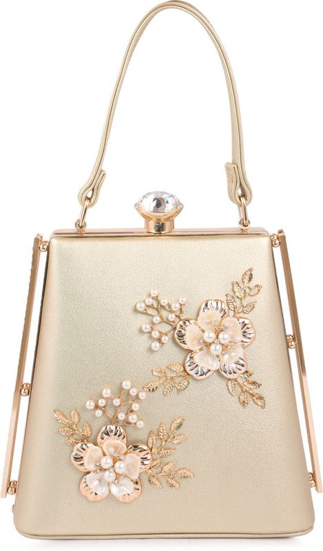 Women Gold Shoulder Bag - Regular Size