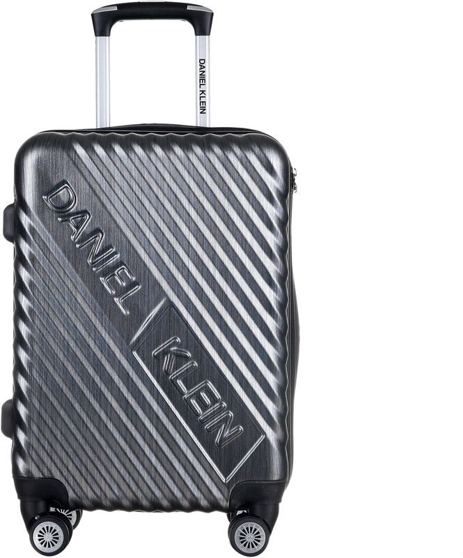 Medium Cabin Suitcase (65 cm) - Medium Trolley Bag DKL.7002.13.M Cabin Luggage - 17 inch () - Grey